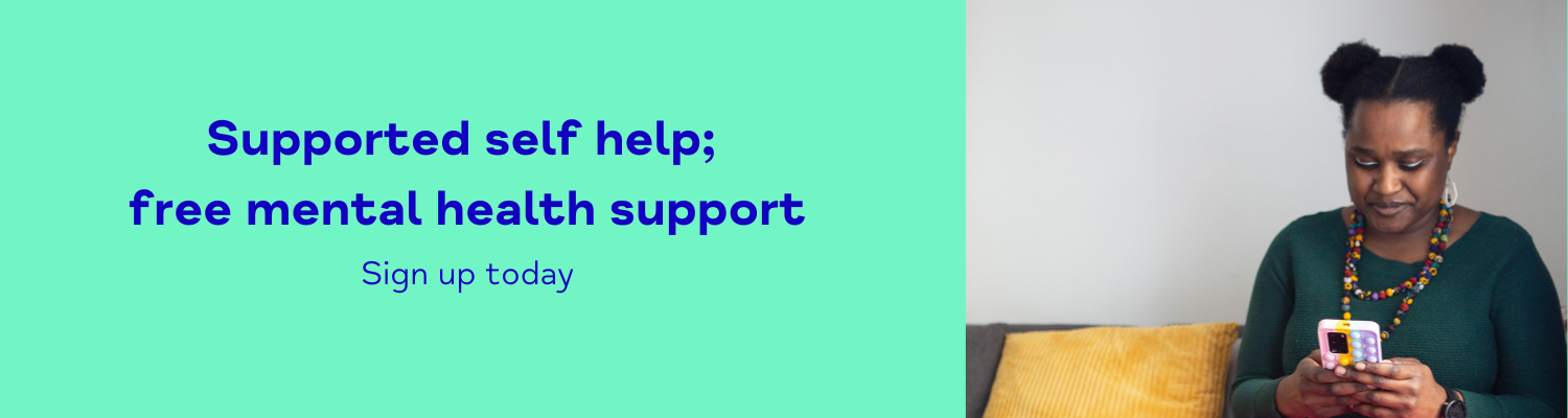 Supported self help - free mental health support