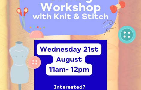 Copy of Knit and Stitch Sewing Workshop